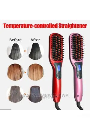 Electric Hair Straightener Comb