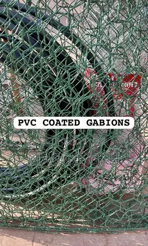 PVC Coated Gabion Green