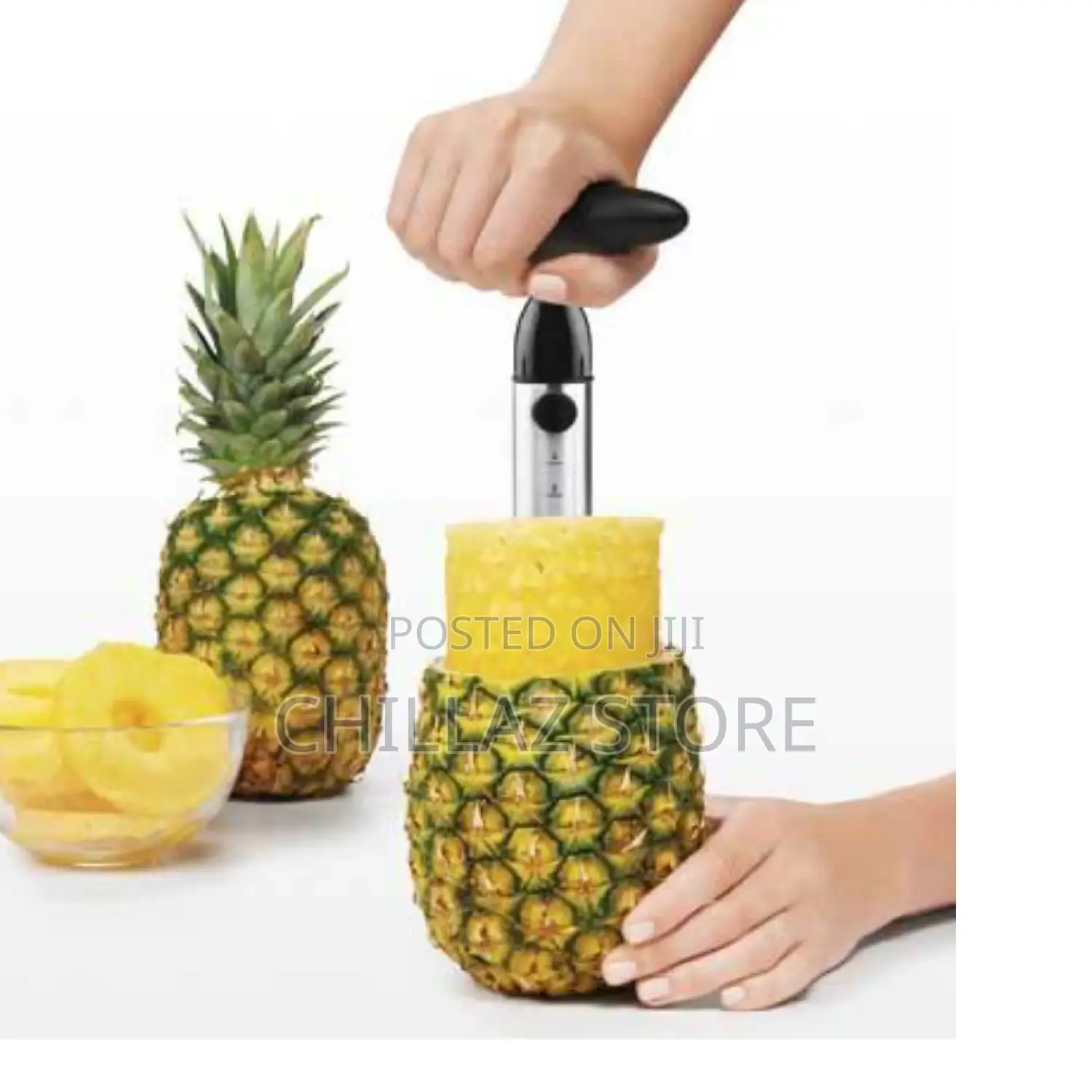 Stainless Steel Pineapple Slicer and Cutter.