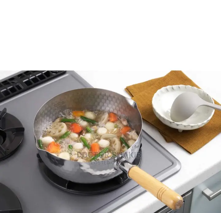 24cm Stainless Steel Work Pot Milk Saucepan