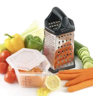 6 Sided Multipurpose Grater-Silver