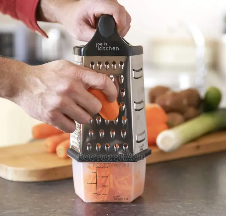 6 Sided Multipurpose Grater-Silver
