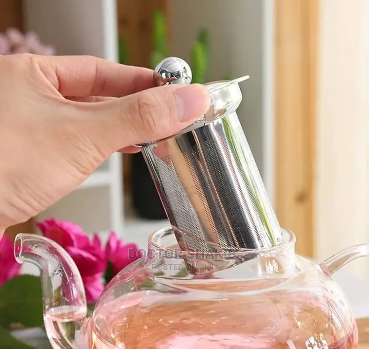 Clear Glass Teapot With Infuser