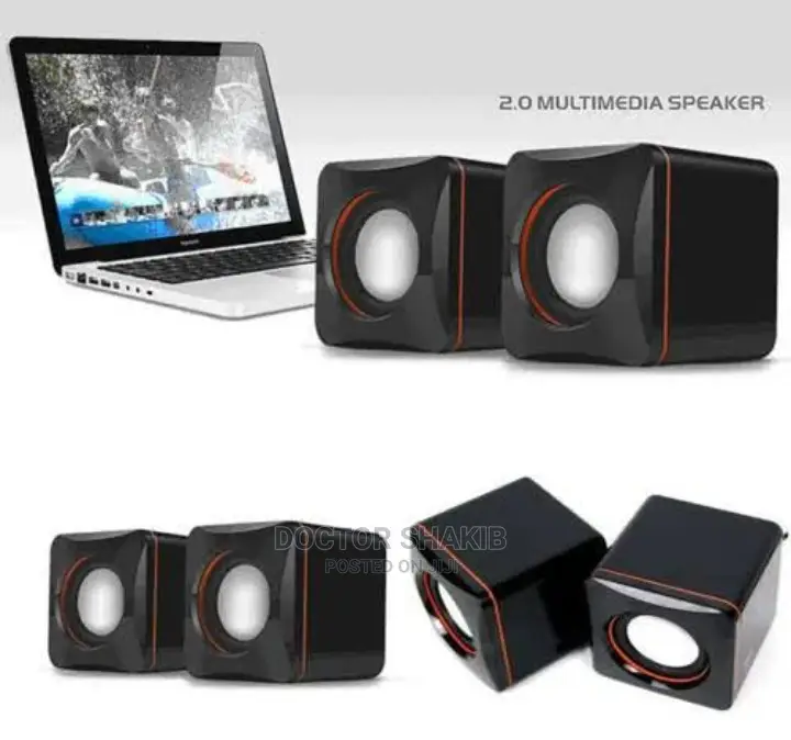 Mini Stereo PC/ Laptop Speakers