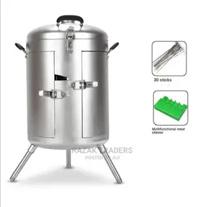 3 In1 Outdoor Smokeless Barbecue Grills Charcoal BBQ Grills