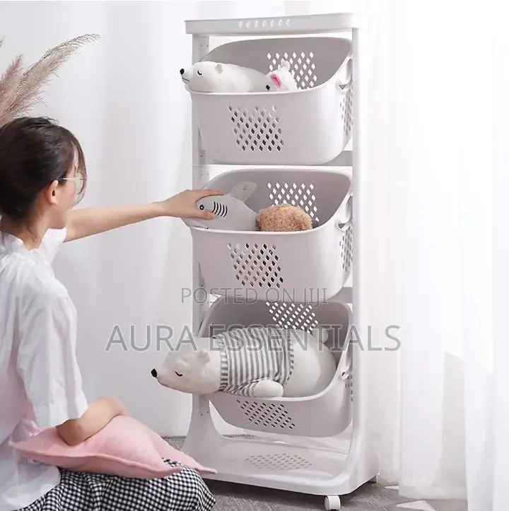 Multifunctional Rolling Laundry Sorter/Basket