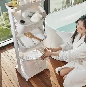 Multifunctional Rolling Laundry Sorter/Basket