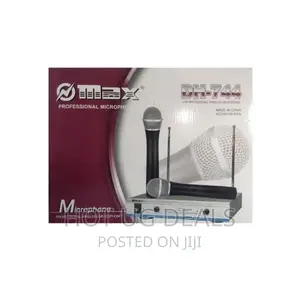 Max VHF Professional Wireless Microphone-silver And Black