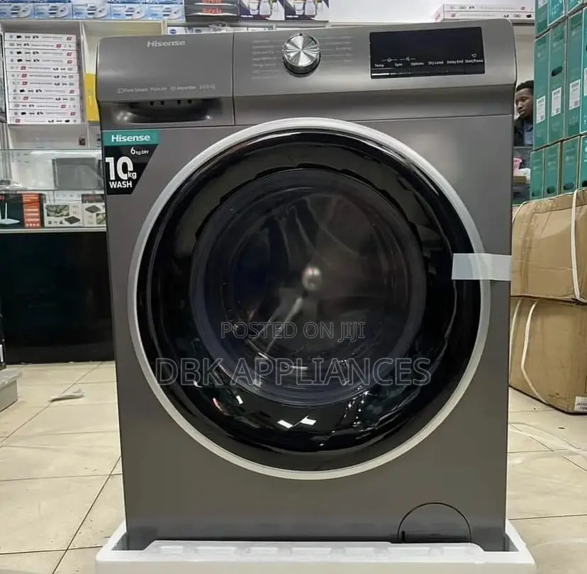 Hisense 10/6kgs Wash Dry Front Loader Washing Machine