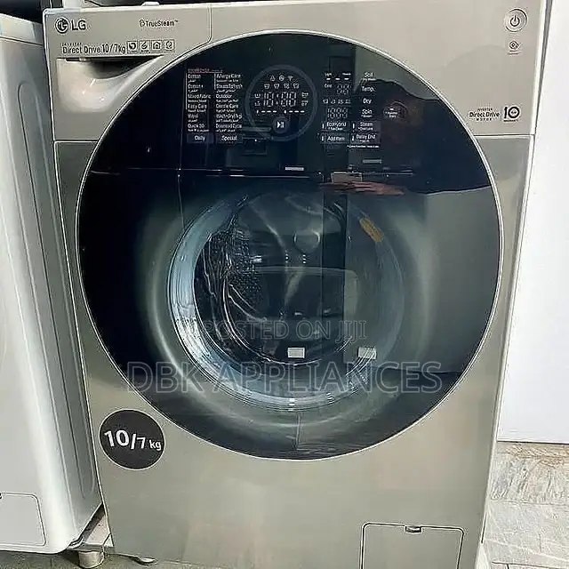 New LG 10/7kgs Wash Dry Front Loader Washing Machine