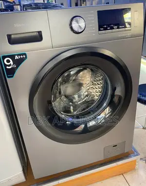 Hisense 9kgs Front Loader Washing Machine With 4yrs Warranty