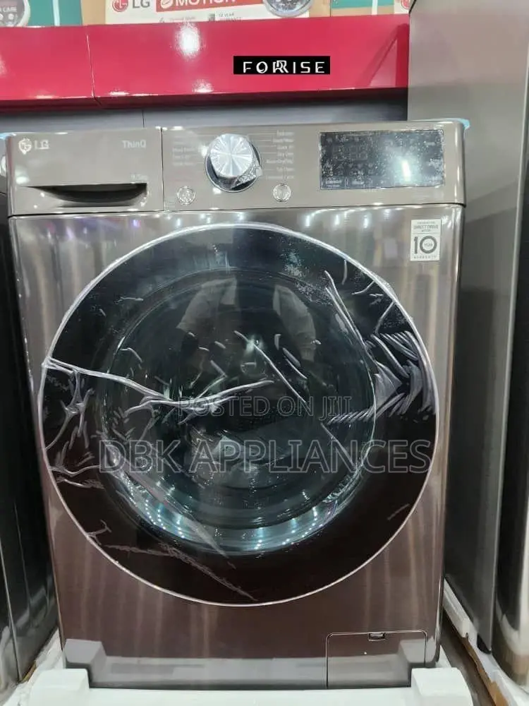 LG 9/5kgs Wash Dry Front Loader Washing Machine 3yrs