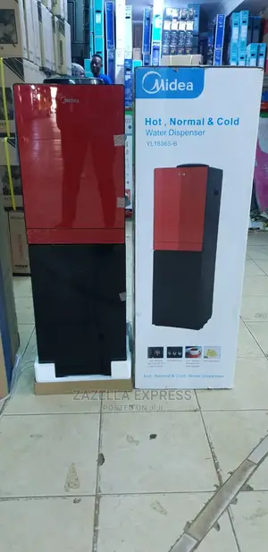MIDEA YL1633S-B Water Dispenser With Fridge and Three Taps