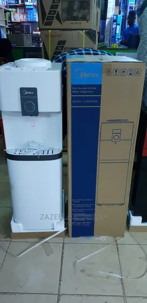 MIDEA YL1633S-B Water Dispenser With Fridge and Three Taps