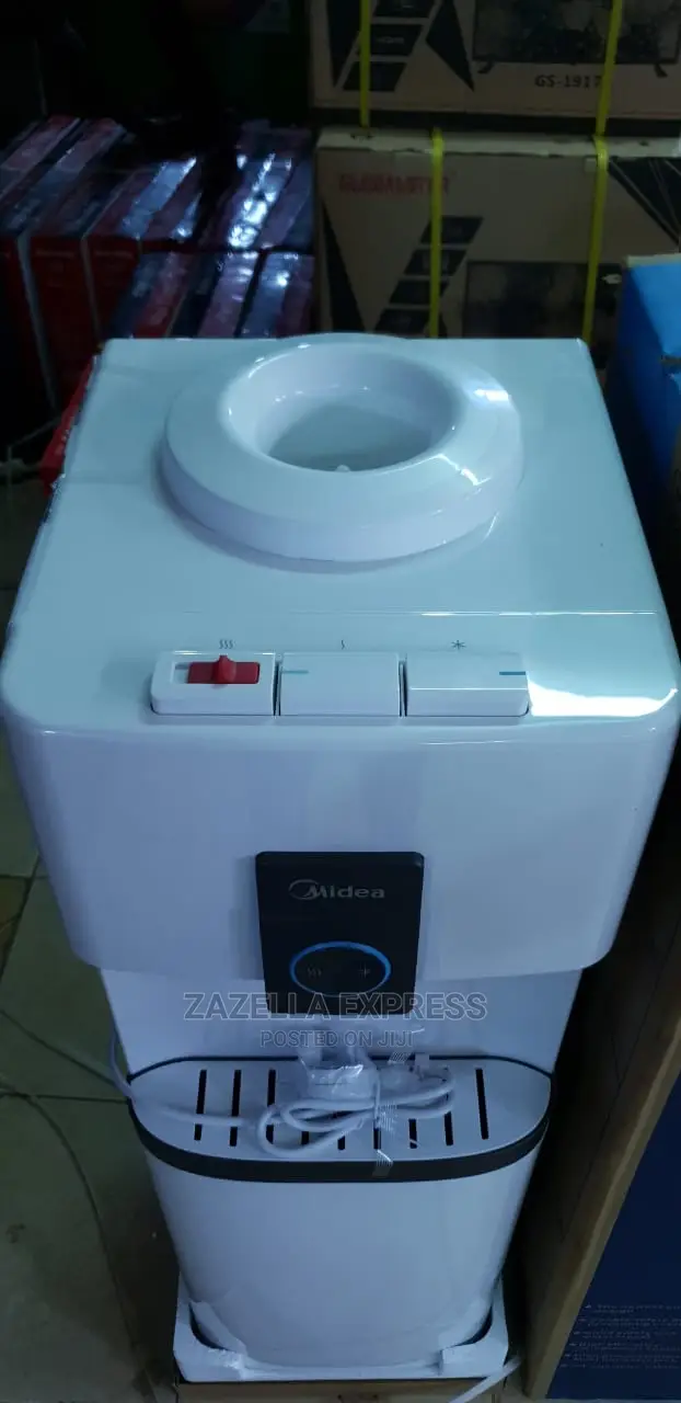 MIDEA YL1633S-B Water Dispenser With Fridge and Three Taps