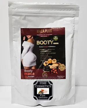 MACA PLUS Hip+Buttock Enlargement Set Of Gumies, Soya+Serum