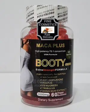 MACA PLUS Hip+Buttock Enlargement Set Of Gumies, Soya+Serum
