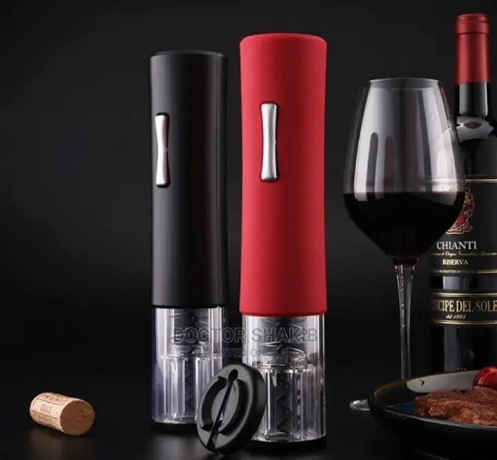 Electric Wire Bottle, Beer, Foil Cutter, Wire Opener Set