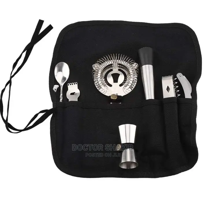 Cocktail Set, 7pcs Bartender Drink Mixer Kit