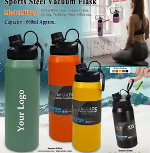 Sports Stainless Steel Vacuum Flask-1litre