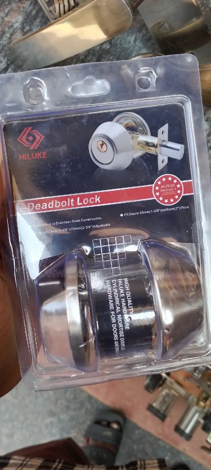 Dead Bolt Locks.