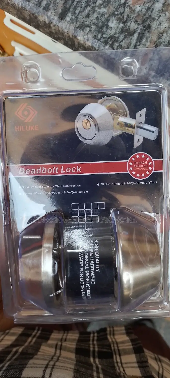 Dead Bolt Locks.