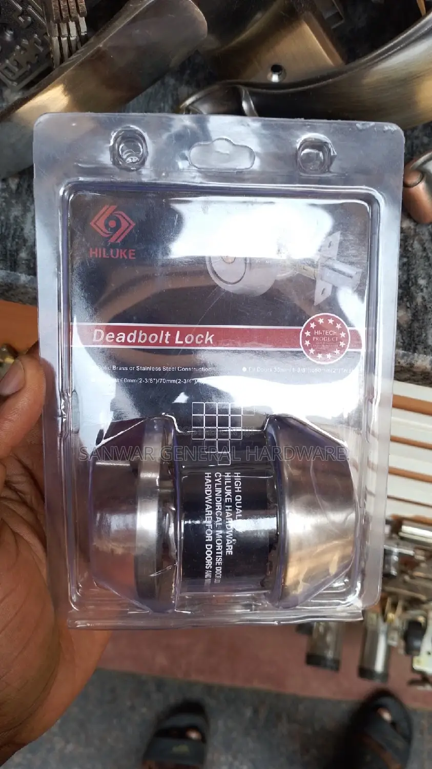 Dead Bolt Locks.