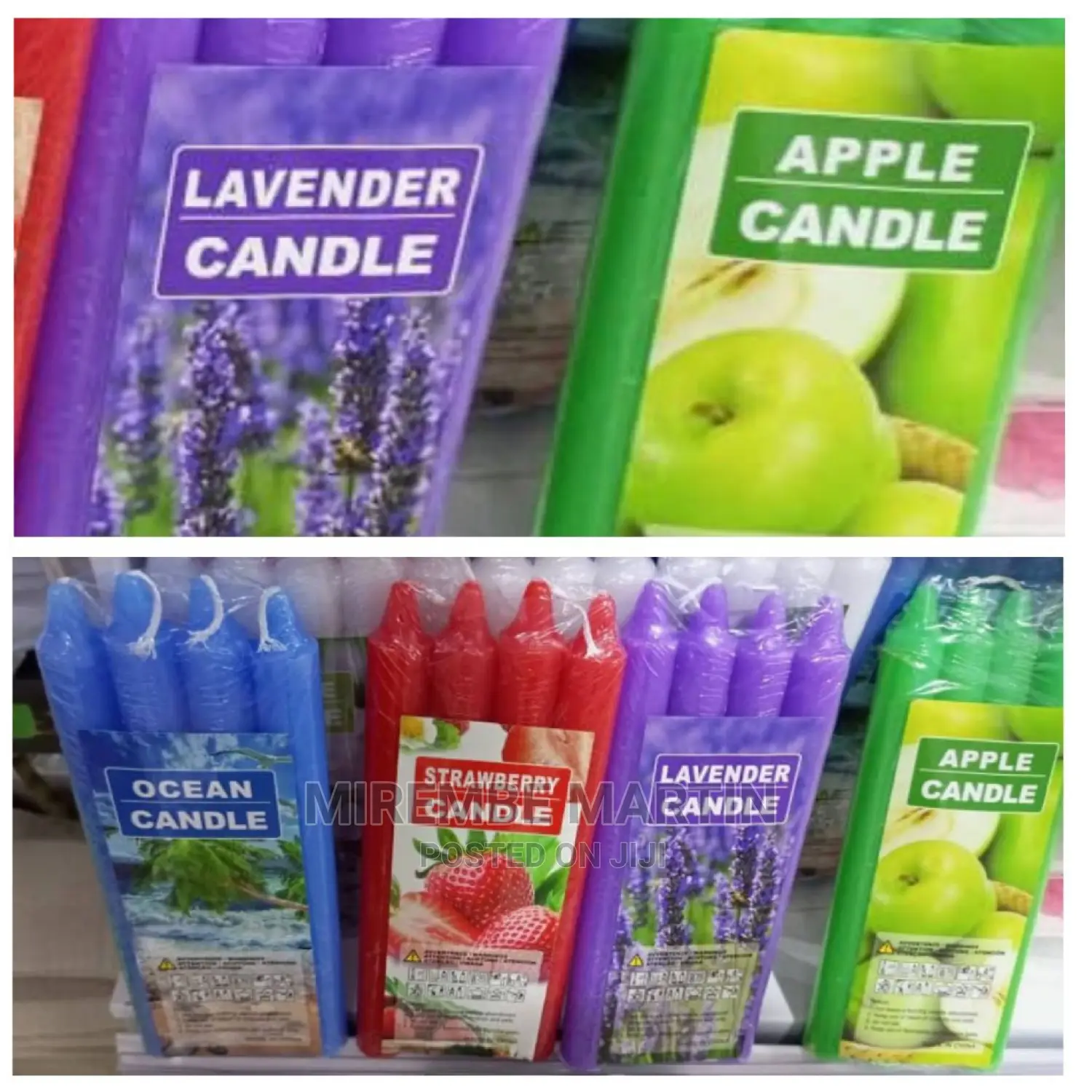 Apple and Roses Candles