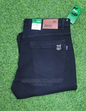 Men Black Jean XXL