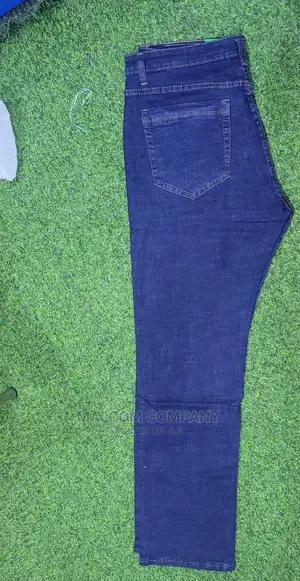 Bigger Men Plain Jeans