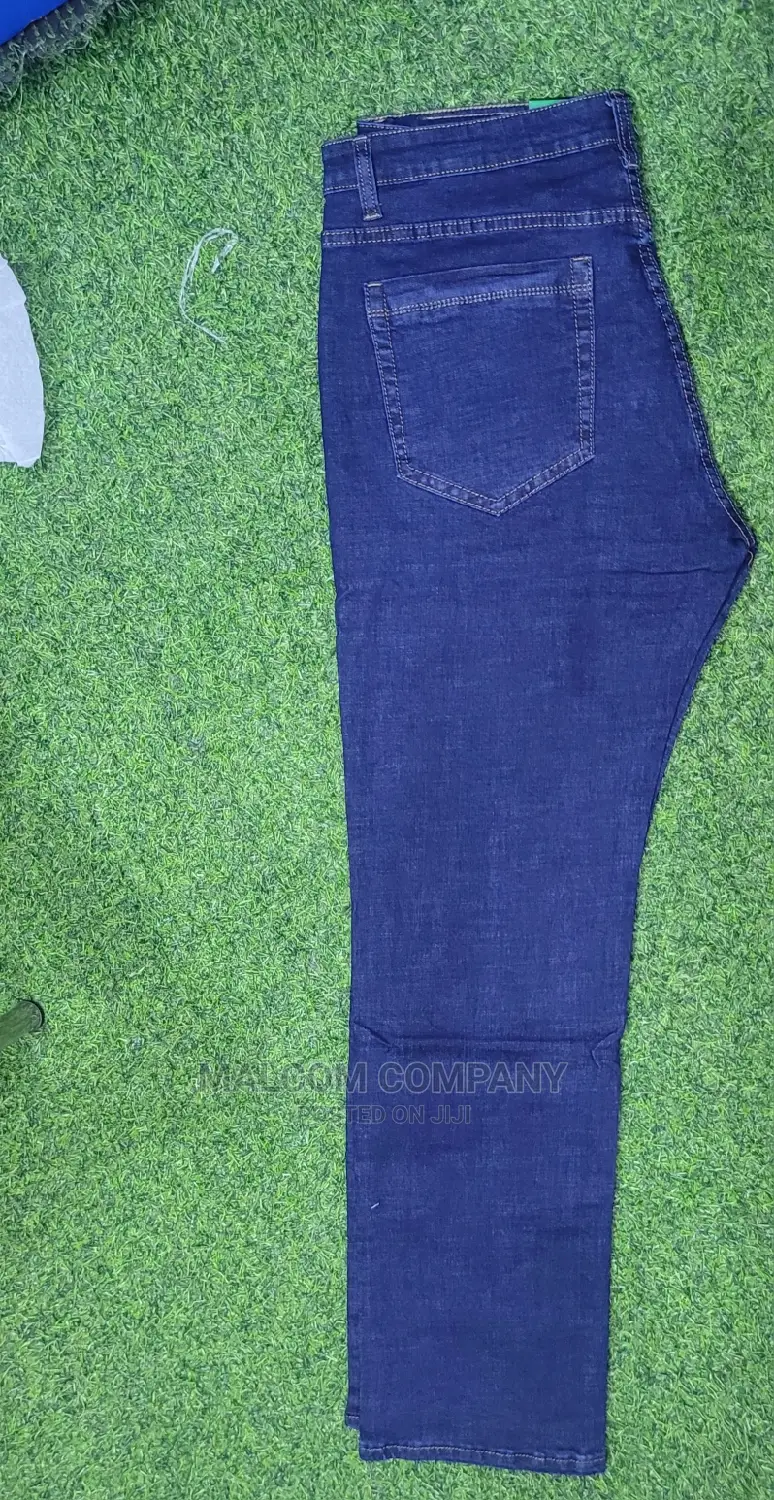Bigger Men Plain Jeans