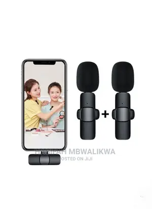 Double Lapel Microphone for Android and iPhone