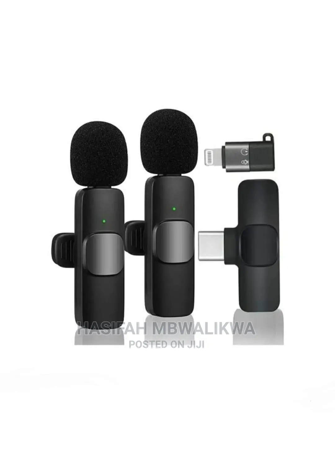 Double Lapel Microphone for Android and iPhone