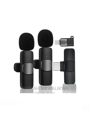 Double Lapel Microphone for Android and iPhone