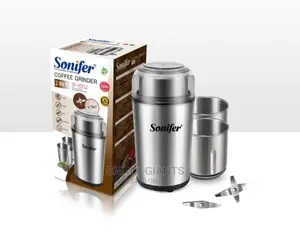 Multifunction 2 in 1 Stainless Steel Coffee Grinder