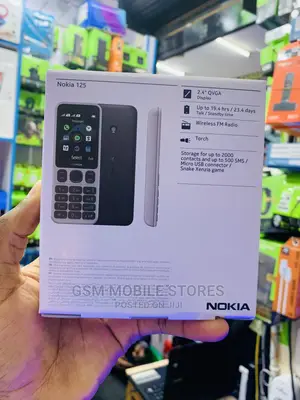New Nokia 125 White