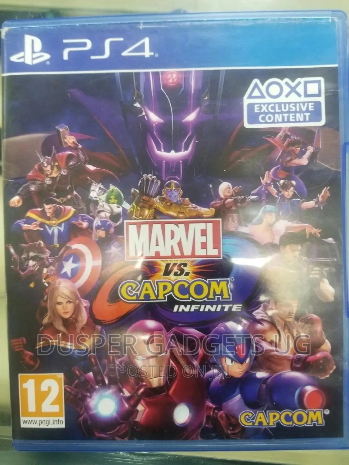 Marvel vs Capcom Ps4 Cd