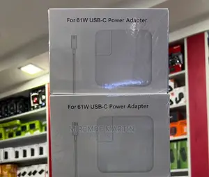 White USB Power Adapter