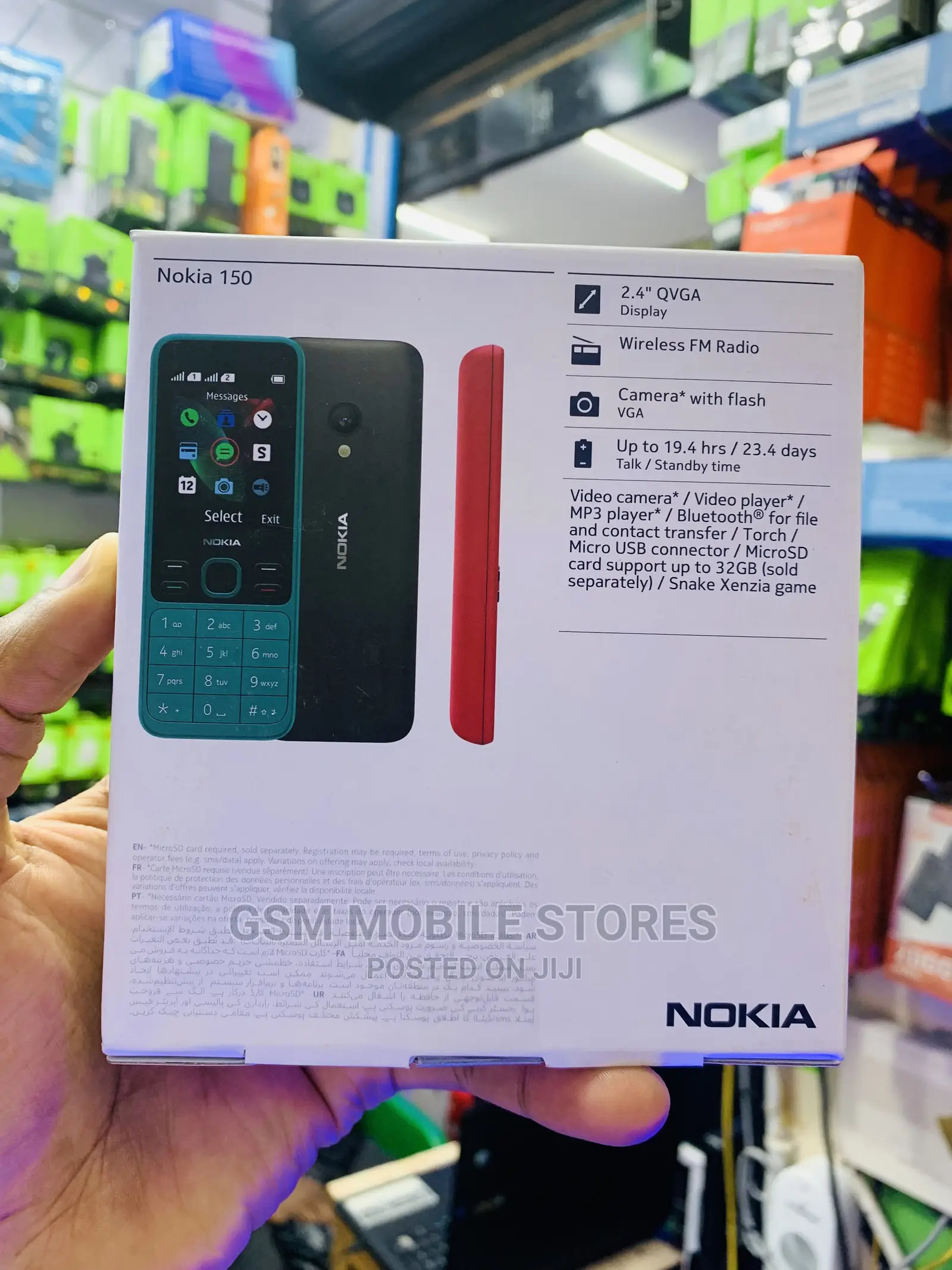 New Nokia 150 Black