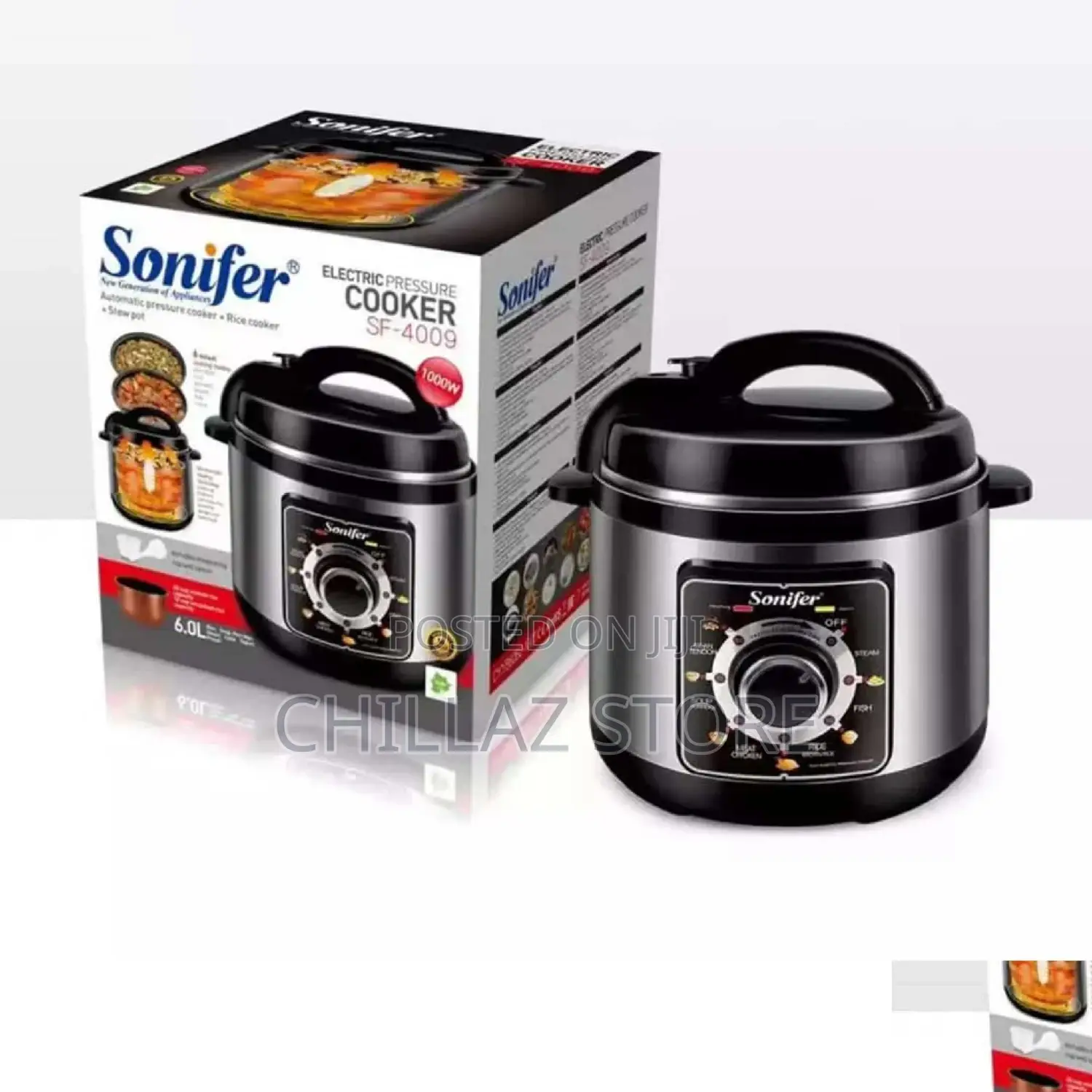 6.0L Sonifer Electric Pressure Cooker.