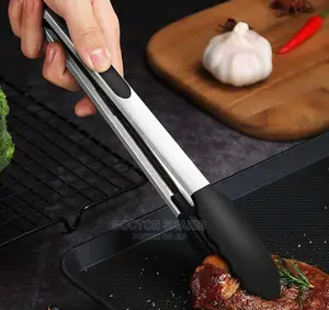 Stainless Steel BBQ Tongs