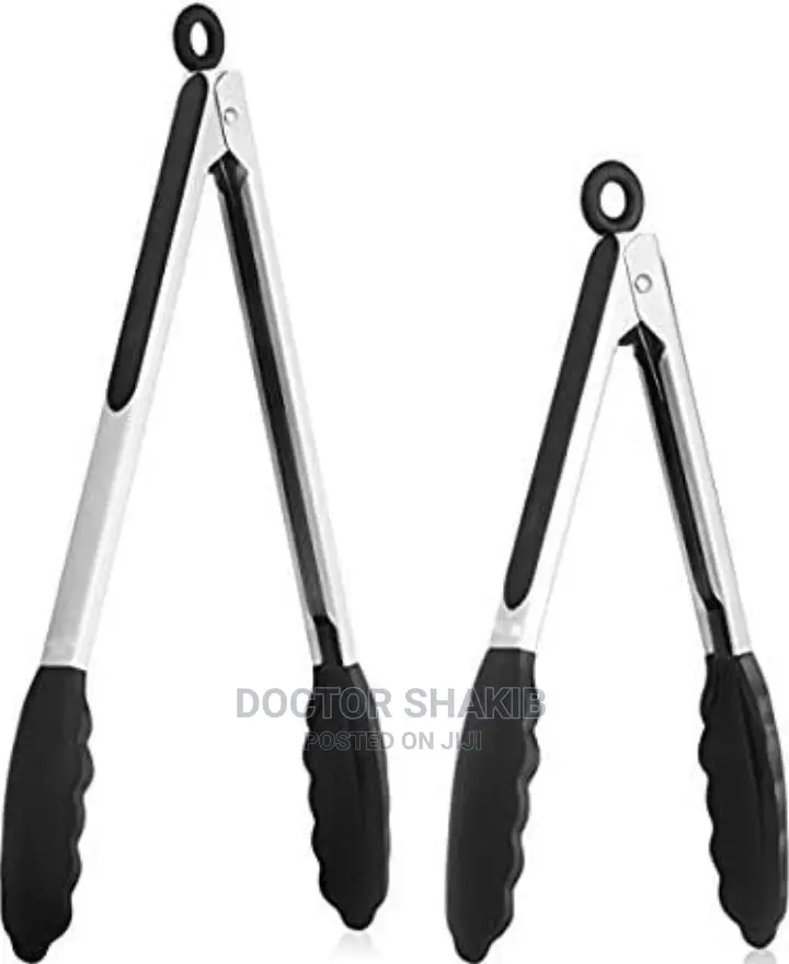 Stainless Steel BBQ Tongs