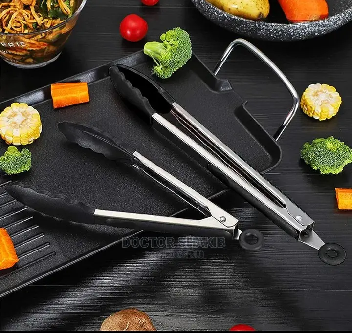 Stainless Steel BBQ Tongs