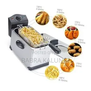 Saachi Electric Deep Fryer_ Stainless Steel 3 Litres