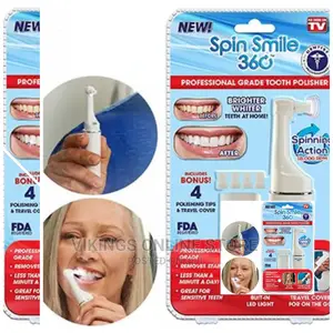 Spark Innovators Spin Smile 360 Professional Tooth Polisher