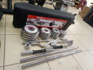 55kg Adjustable Dumbbells Full Set Original Materials