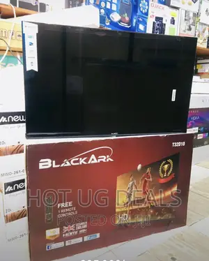 BLACKARK 32 Inch Frameless HD Digital LED TV - Grey