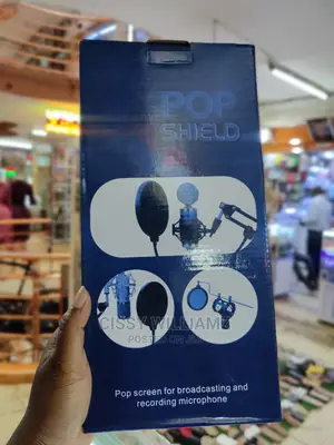 Professional Pop Filter/Popshield for Recording Microphone