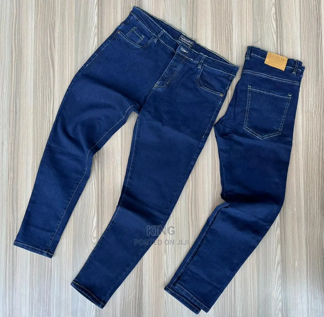 Plain Denim Non Fading Jeans