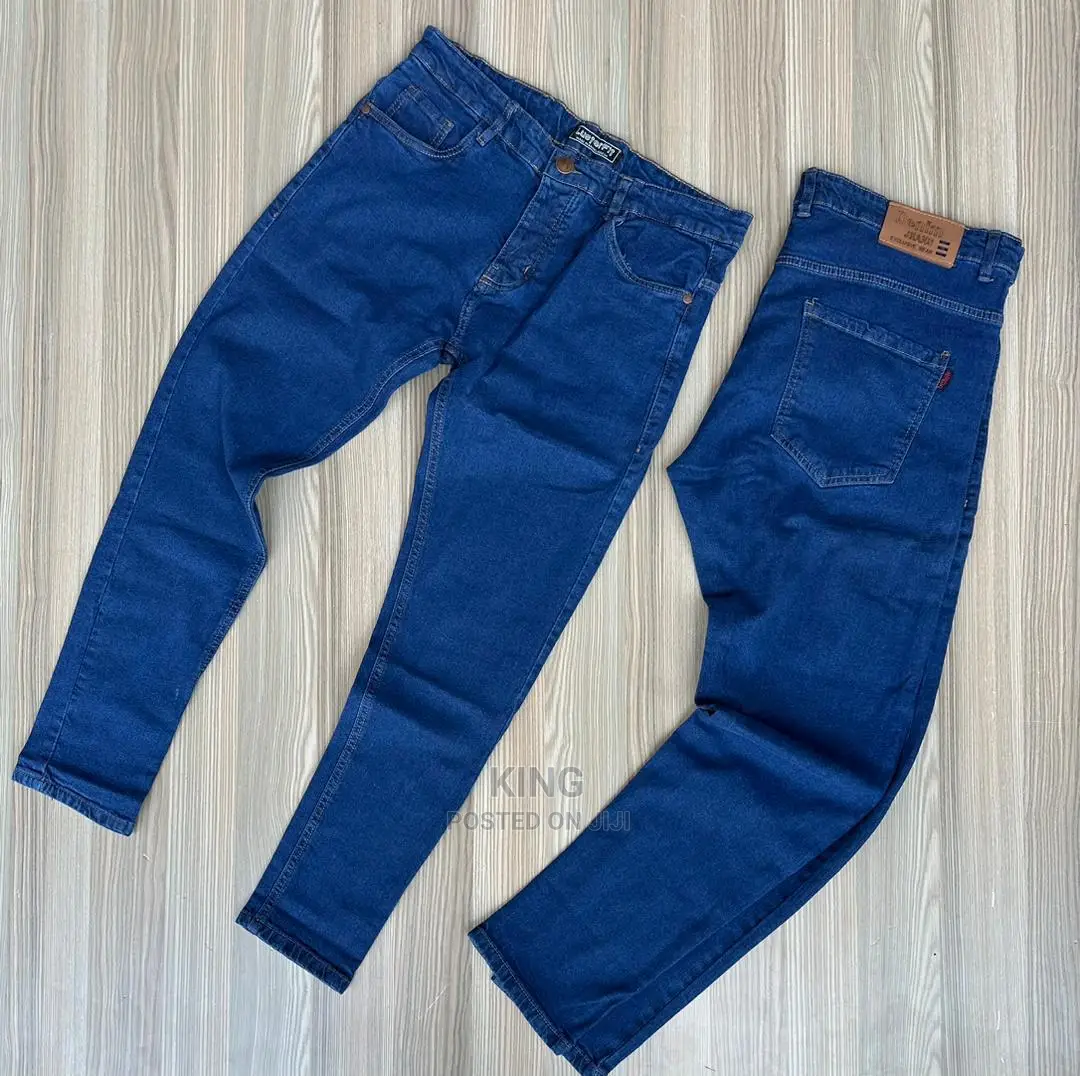 Plain Denim Non Fading Jeans